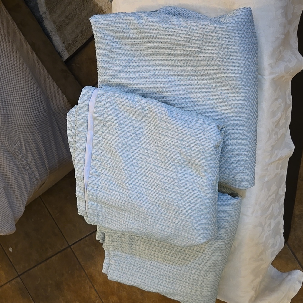 Origin 21 84-in spa black out thermal lined back tab single curtain panel